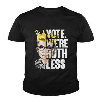 Vote Were Ruthless Feminist Womens Rights Vote We Are Ruthless Youth T-shirt - Monsterry UK