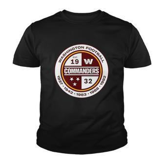 Washington Commanders Football Lovers Gifts Youth T-shirt | Mazezy