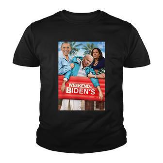 Weekend At Bidens Funny Youth T-shirt - Thegiftio UK
