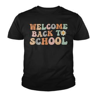 Welcome Back To School Teachers Students First Day Of School Youth T-shirt - Thegiftio UK