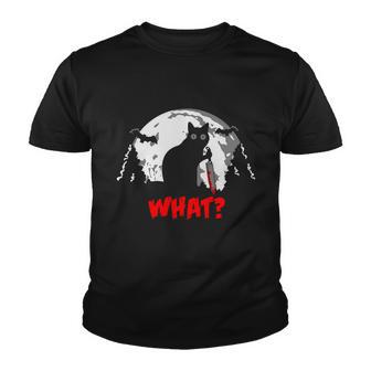 What Funny Halloween Quote Youth T-shirt - Monsterry