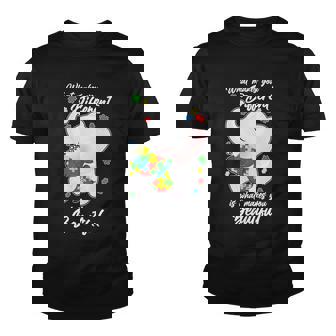 What Makes You Different Is What Makes You Beautiful Autism Tshirt Youth T-shirt - Monsterry