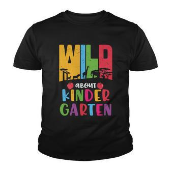 Wild About Pre Kindergarten Funny Zoo Graphic Premium Shirt For Teacher Kids Youth T-shirt - Monsterry