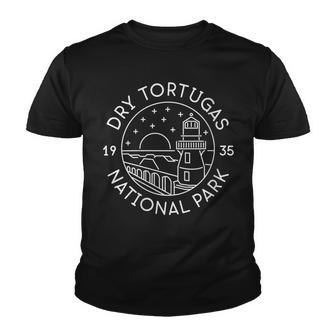 Womens Dry Tortugas National Park 1935 Florida Youth T-shirt - Thegiftio UK