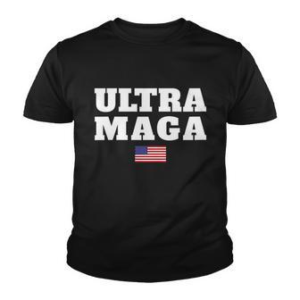 Womens Ultra Maga Vneck Tshirt Youth T-shirt - Monsterry