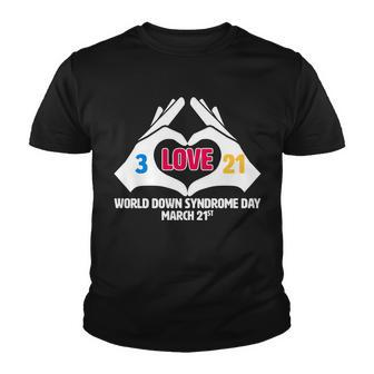World Down Syndrome Day March 21 Tshirt Youth T-shirt - Monsterry DE