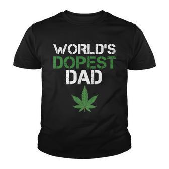 Worlds Dopest Dad V2 Youth T-shirt - Thegiftio UK