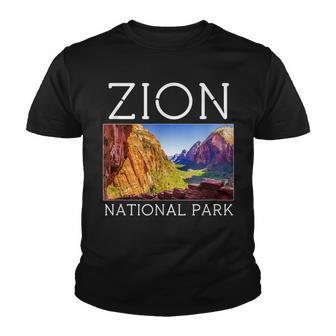 Zion National Park | Commemorative | Utah Youth T-shirt - Thegiftio UK