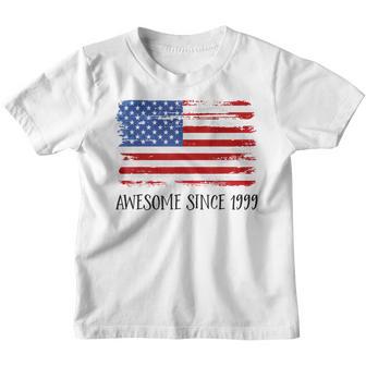 23 Year Old Awesome Since 1999 23Rd Birthday Youth T-shirt - Thegiftio UK