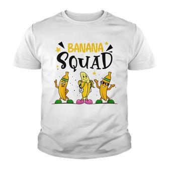 Banana Squad Summer Funny Banana Fruit Lovers Youth T-shirt - Thegiftio UK