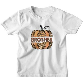 Brother Pumpkin Thankful Grateful Blessed Fall Season Men Women T-Shirt Graphic Print Casual Unisex Tee Youth T-shirt - Thegiftio UK