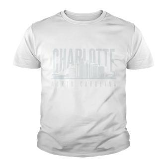 Charlotte North Carolina City Tshirt Youth T-shirt - Monsterry