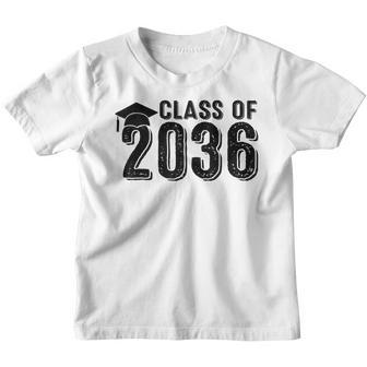 Class Of 2036 Grow With Me Graduation Day Of School Youth T-shirt - Thegiftio UK