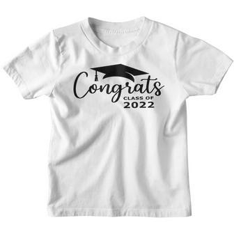 Congrats Class Of 2022 Graduation For Her Him Grad Youth T-shirt - Thegiftio UK