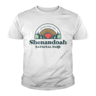 Family Vacation - Retro Shenandoah National Park Youth T-shirt - Thegiftio UK