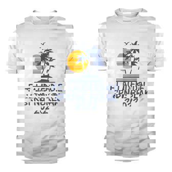 Fort Ft Lauderdale Florida Fl 2022 Spring Break Summer Youth T-shirt - Thegiftio