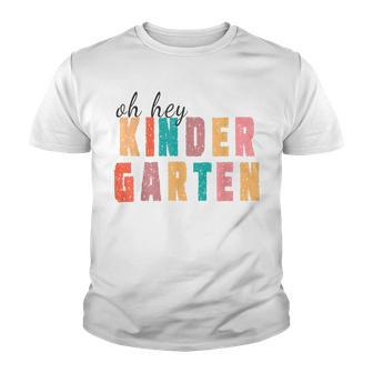 Funny Back To School Students Teacher Oh-Hey Kindergarten Youth T-shirt - Thegiftio UK