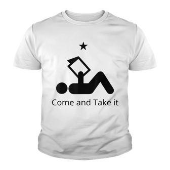 Funny Books Lovers Quote - Come And Take It Youth T-shirt - Thegiftio UK