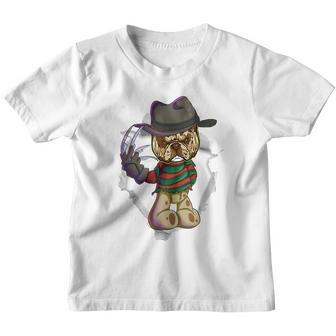 Funny Bulldog Halloween Tee Costume Youth T-shirt - Thegiftio