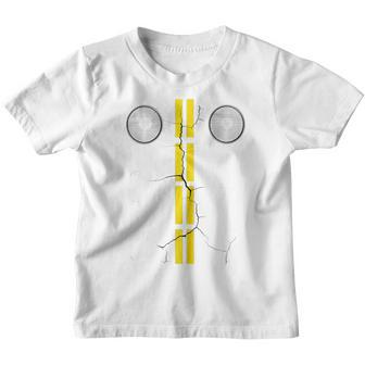Funny Headlights With Road Markings Halloween Shirt Youth T-shirt - Thegiftio UK