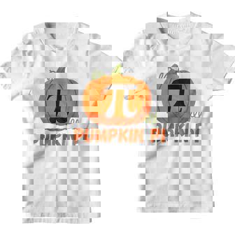 Funny Pumpkin Pie Math Pumpkin Pi Funny Halloween Costume Youth T-shirt - Thegiftio UK