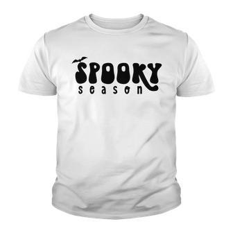 Halloween Spooky Season Time Official Gift Youth T-shirt - Seseable