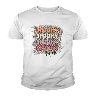Halloween Spooky Spooky Spooky Mini Groovy Youth T-shirt - Seseable