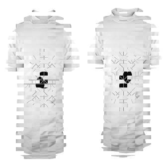 Helm Of Awe Asatru Gift Youth T-shirt - Monsterry