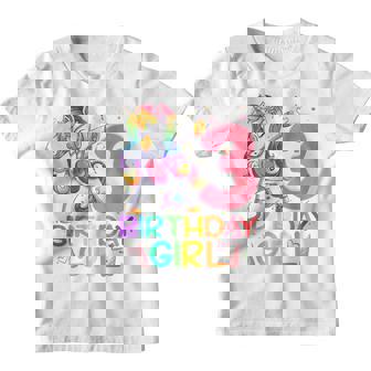 Kids 3 Year Old Dabbing Unicorn 3Rd Birthday Girl Kids Girls Youth T-shirt - Thegiftio UK