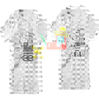 Kids Mexican Crane Tacos Boys Cinco De Mayo Fiesta Kids Toddler Youth T-shirt - Thegiftio