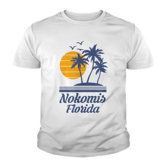 Nokomis Florida Fl Beach City State Youth T-shirt - Thegiftio UK