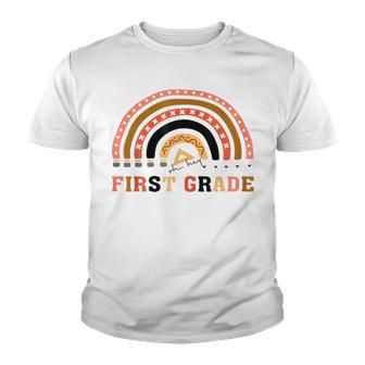 Oh Hey First Grade Rainbow Teachers And Students Youth T-shirt - Thegiftio UK