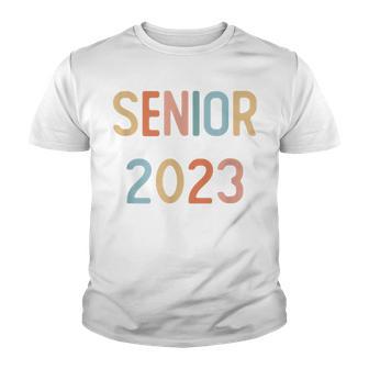 Pastel Class Of 2023 Senior 2023 Youth T-shirt - Thegiftio UK