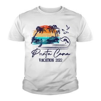 Punta Cana Beaches Summer Friends Family Vacation Funny 2022 Youth T-shirt - Thegiftio UK