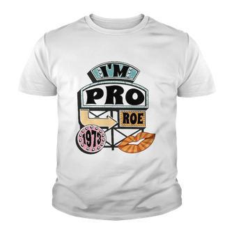 Reproductive Rights Pro Roe Pro Choice Mind Your Own Uterus Retro Youth T-shirt | Mazezy