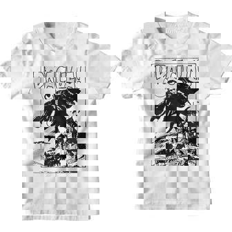 Retro Horror Movie Monster Vampire Vintage Halloween Dracula Youth T-shirt - Thegiftio