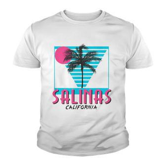 Salinas California Retro Ca Cool Youth T-shirt | Mazezy