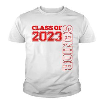 Senior Red Grads Of 23 Senior Class 2023 Senior Youth T-shirt - Thegiftio UK