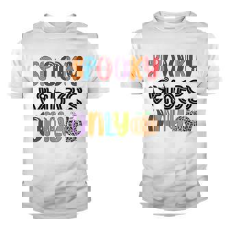 Spooky Vibes Only Colorful Halloween Youth T-shirt - Seseable