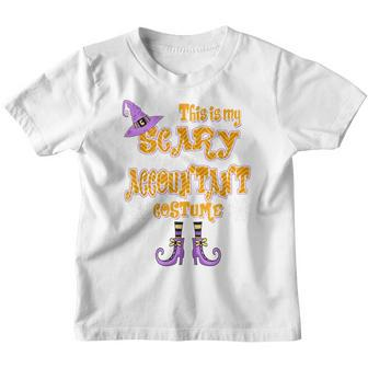 This Is My Scary Accountant Costume Halloween Youth T-shirt - Thegiftio UK
