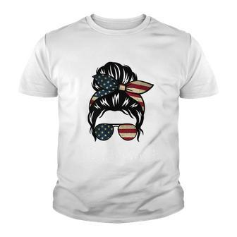 Ultra Maga Usa Female Bun Tshirt Youth T-shirt - Monsterry