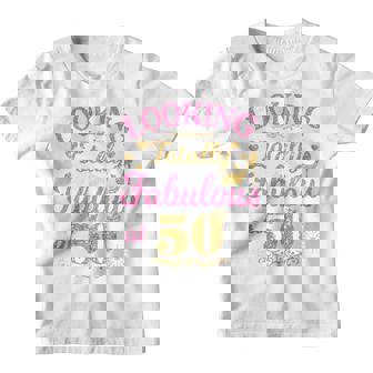 Womens 50 Years Old Gifts 50 & Fabulous Since 1972 50Th Birthday V2 Youth T-shirt - Thegiftio