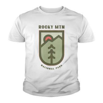 Womens Family Vacation Gift - Rocky Mountains National Park Youth T-shirt - Thegiftio UK