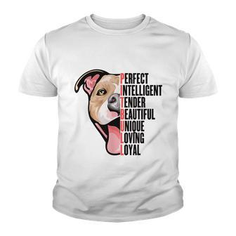 Pitbull Proud Pitbull Owners Top Kids Youth T-shirt - Monsterry