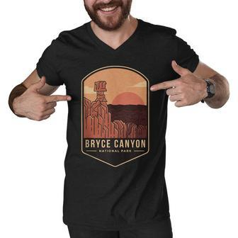 1928 Bryce Canyon National Park Utah Men V-Neck Tshirt - Seseable