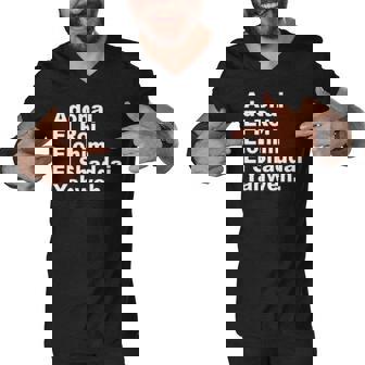 Adonai El Roi Elohim El Shaddai Yahweh Men V-Neck Tshirt - Thegiftio