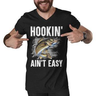 Aint Easy V2 Men V-Neck Tshirt - Seseable