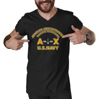 Aviation Antisubmarine Warfare Technician Ax Men V-Neck Tshirt - Monsterry