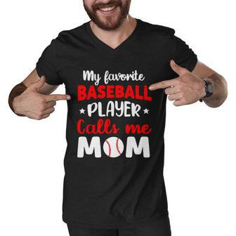 Baseball Mom Gift For Mom Mothers Day Men V-Neck Tshirt - Monsterry CA