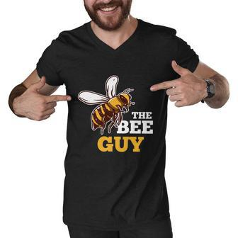 Bee Guy Insect Animal Lover Beekeeper Men Gift Men V-Neck Tshirt - Monsterry DE